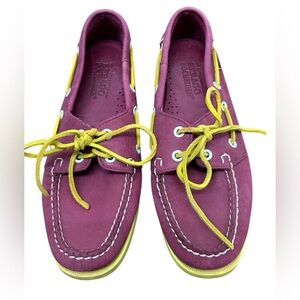 Sebago Dockside Women’s Purple Boat Shoes